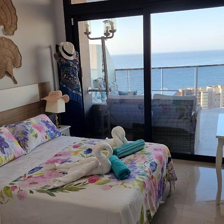 Appartement Sunset Waves Benidorm Julieta Vistas Al Mar Premium 200 Mt2 Con Jacuzzi En Terraza Extérieur photo