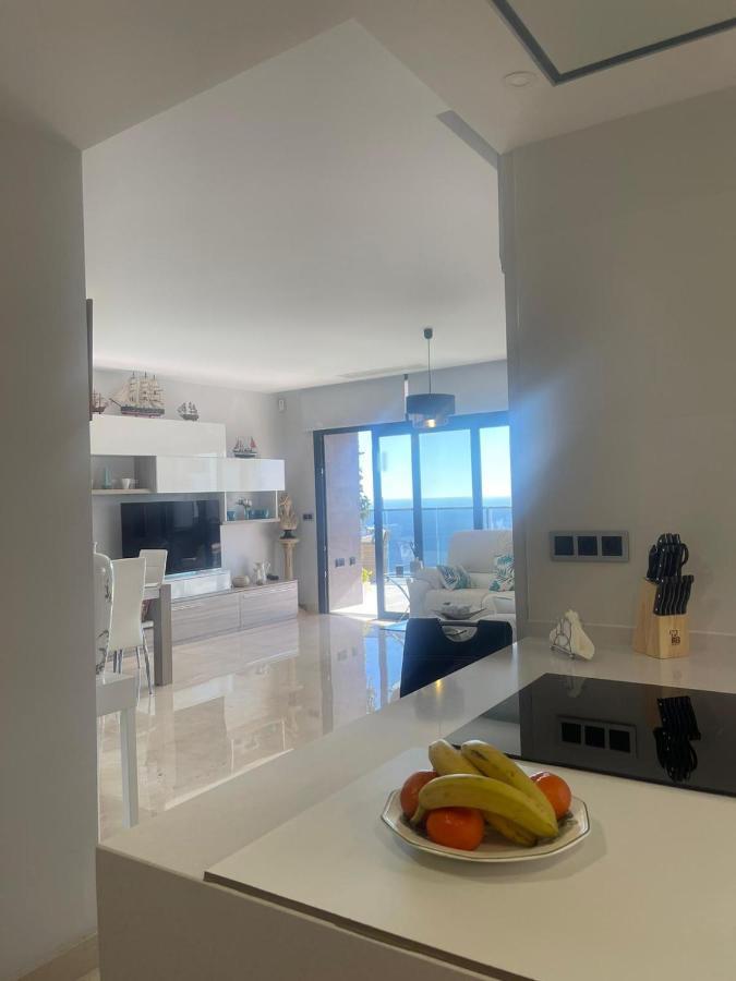 Appartement Sunset Waves Benidorm Julieta Vistas Al Mar Premium 200 Mt2 Con Jacuzzi En Terraza Extérieur photo