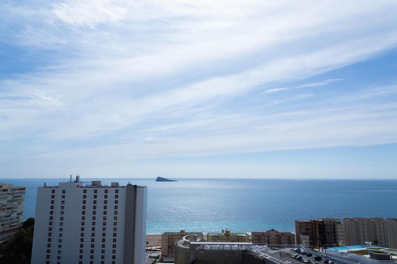 Appartement Sunset Waves Benidorm Julieta Vistas Al Mar Premium 200 Mt2 Con Jacuzzi En Terraza Extérieur photo
