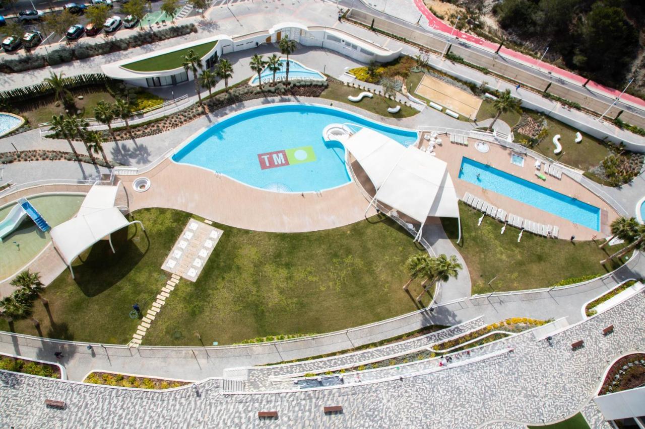 Appartement Sunset Waves Benidorm Julieta Vistas Al Mar Premium 200 Mt2 Con Jacuzzi En Terraza Extérieur photo